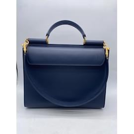 Dolce & Gabbana-DOLCE & GABBANA  Handbags T.  Leather-Navy blue