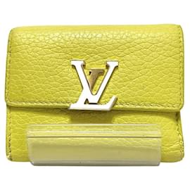 Louis Vuitton-Louis Vuitton Portefeuille capucines-Green