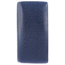 Louis Vuitton-Louis Vuitton Portefeuille Brazza-Navy blue