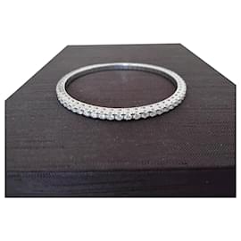 Autre Marque-Diamond river bracelet-Silver hardware