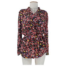 Camicetta floreale Maje in viscosa Multicolore