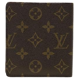 Louis Vuitton-LOUIS VUITTON Monogram Porte Billets 10 Cartes Credit Wallet M60883 Auth yk6451-Other