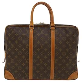Louis Vuitton-LOUIS VUITTON Monogram Porte Documents Voyage Business Bag M53361 LV Auth 39764-Other