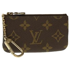 Louis Vuitton-LOUIS VUITTON Monogram Pochette Cles Coin Purse M62650 LV Auth 39798-Other