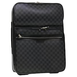 Louis Vuitton-LOUIS VUITTON Damier Graphite Pegas 55 suitcase N23300 LV Auth 39519-Other