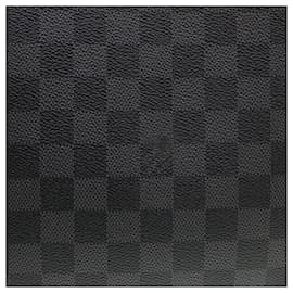 Louis Vuitton-LOUIS VUITTON Damier Graphite Pegas 55 suitcase N23300 LV Auth 39519-Other