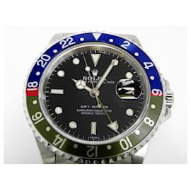 Rolex-ROLEX GMT Master I red blue bezel Ref.16700 U series Mens-Silvery