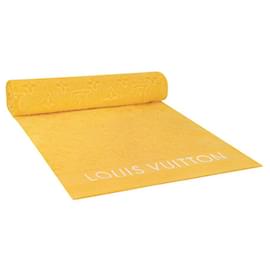 Louis Vuitton-Serviette de plage LV-Jaune