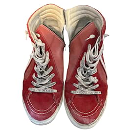 Golden Goose Deluxe Brand-Scarpe da Ginnastica Sneakers Golden Goose uomo 44 rosse-Rosso