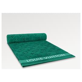 Louis Vuitton-TOALHA DE PRAIA DE LVACAÇÃO-Verde