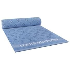 Louis Vuitton-Serviette de plage LV neuve-Bleu