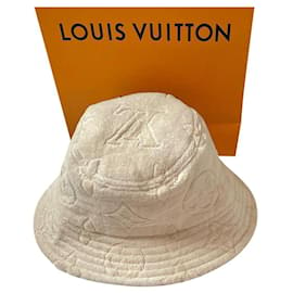 Louis Vuitton-Chapéu de Férias-Bege