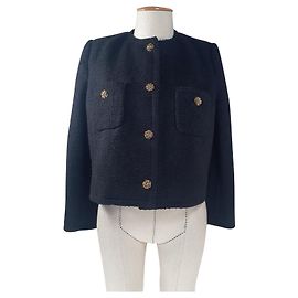 Veste Ba&Sh Meredith Lady Noire Taille 3 L Noir