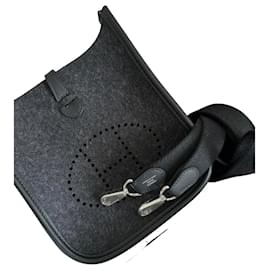 Hermès-Handbags-Black,Dark grey