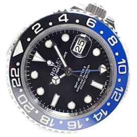 Rolex-ROLEX GMT MasterII blue black bezel 116710BLNR '16 purchased random series Mens-Silvery
