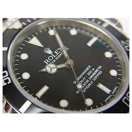 Rolex-ROLEX Submariner No-Date Ref.14060M G series Genuine Mens-Silvery