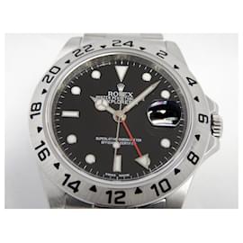 Rolex-ROLEX EXPLORER II 16570 black random series 2012 Mens-Silvery