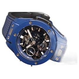 Hublot-HUBLOT Big bang MECA-10 blue ceramic 45 MM 414.EX.5123.RX Genuine goods Mens-Silvery