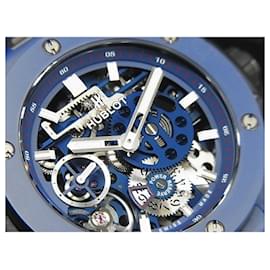 Hublot-HUBLOT Big bang MECA-10 blue ceramic 45 MM 414.EX.5123.RX Genuine goods Mens-Silvery