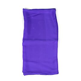Louis Vuitton-LOUIS VUITTON  Silk handkerchief T.  silk-Purple