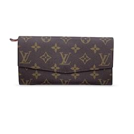 Louis Vuitton-Vintage Brown Monogram Emilie Continental Wallet-Brown