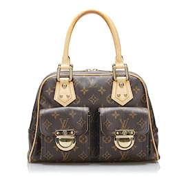 Louis Vuitton-Monogramm Manhattan PM M40026-Braun