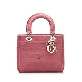 & Other Stories-Bolso Cannage Lady D-Lite mediano-Rosa