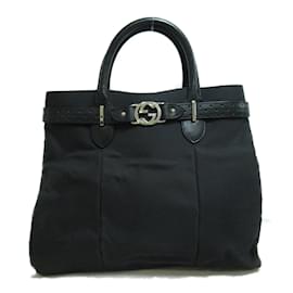 Gucci-Ophidia Top Handle Bag 114888-Black