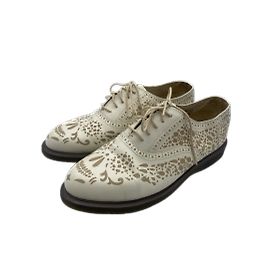 Autre Marque Non Signé / Unsigned lace ups T.EU 42 Leather White