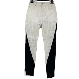Thierry Mugler-MUGLER  Trousers T.fr 36 cotton-White