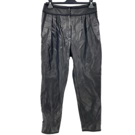 Pantaloni Givenchy T.FR 36 Pelle Nero