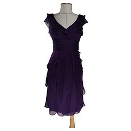 Autre Marque Adrianna Papell Kleid Lila aus Polyester Lila