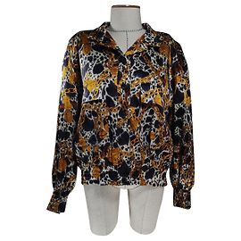 Escada Oversize Silk Jacket XL Multiple colors