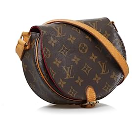 Louis Vuitton-Louis Vuitton Brown Monogram Sac Tambourine-Brown