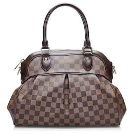 Louis Vuitton-Louis Vuitton Brown Damier Ebene Trevi PM-Brown