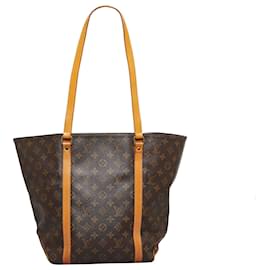 Louis Vuitton-Louis Vuitton Brown Monogram Sac Shopping-Brown