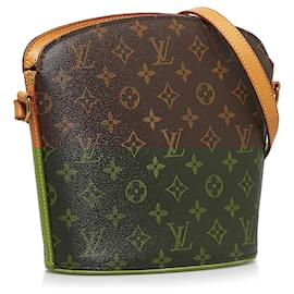 Louis Vuitton-Louis Vuitton Brown Monogram Drouot-Brown