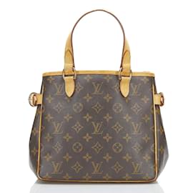 Louis Vuitton-Monogram Batignolles Vertical M51156-Brown