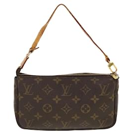 Louis Vuitton-LOUIS VUITTON Monogram Pochette Accessoires Pouch M51980 LV Auth 39795-Other