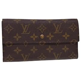 Louis Vuitton-LOUIS VUITTON Monogram Portefeuille International Long Wallet M61217 auth 40069-Other