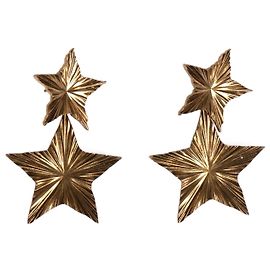 SAINT LAURENT Orecchini Metallo D'oro