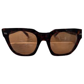 Gucci Affair Sonnenbrille Dunkelbraun Kunststoff Dunkelbraun