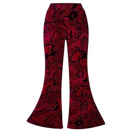 Calça de veludo Psysnake Luxe Juicy Couture Roxo Escuro Roxo escuro