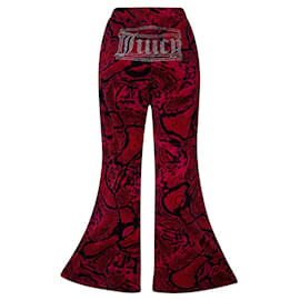 Juicy Couture-Un pantalon, leggings-Violet foncé