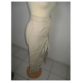 Cyrillus-Un pantalon, leggings-Beige