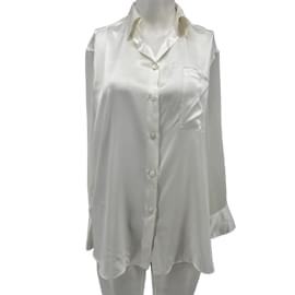 Autre Marque-ELLE SASSON T-shirts.0-5 1 silk-Blanc