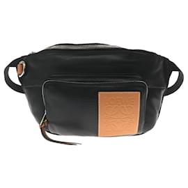 Loewe-Loewe Puffy Bum Bag-Black
