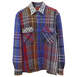 Missoni Maglia Overshirt a Quadri in Lana Multicolor Altro
