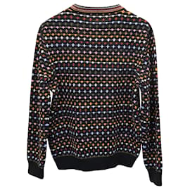Missoni-Missoni Crewneck Sweater in Multicolor Wool-Other