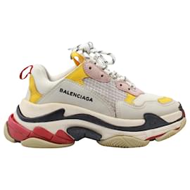 Balenciaga-Balenciaga Triple S Sneakers in Multicolor Polyester-Multiple colors